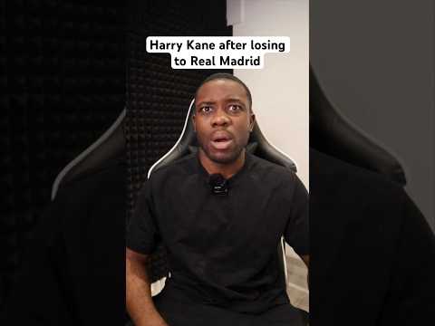 Harry Kane after losing to Real Madrid… #shorts