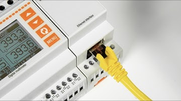 4. Energy monitoring scenario with measuring instrument connected over Ethernet | EXCGLA01