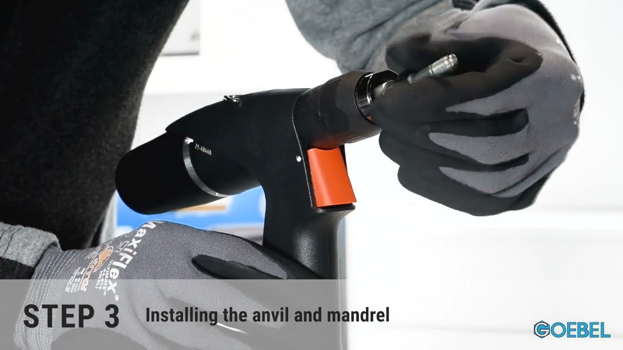 airPower 4 - Pneumatische Hydraulische Blindnietmutternsetzgerät 