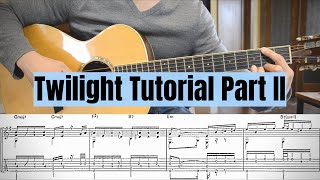 Twilight by Kotaro Oshio Tutorial Part 2