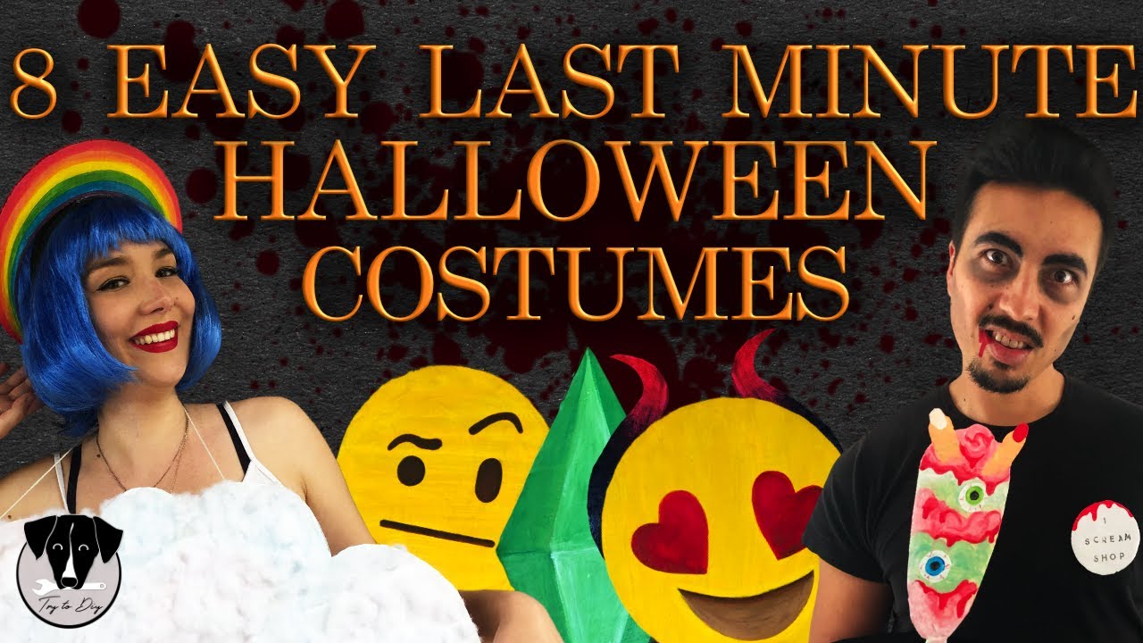 HANDMADE FROM CARDBOARD, EASY LAST MINUTE HALLOWEEN COSTUMES 2020 DIY YouTube