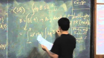 Transport and linear response theory by Abhishek Dhar Lec 2, Part 3