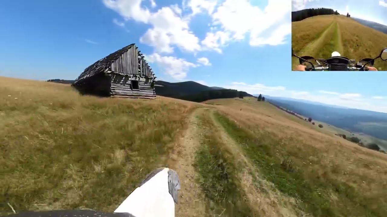 Tură Carpatică, spre vârful Cindrel pe track făcut de Garmin