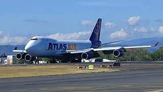 atlas air en costa rica increíble llegada al aeropuerto internacional Juan santa María