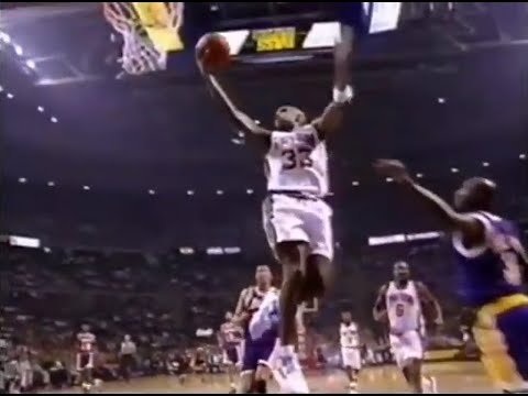Grant Hill's NBA Debut (25 Points, 10 Rebounds, 5 Assists) - YouTube