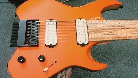 Carvin / Kiesel Vader 8 String Headless - UNBOXING & SPECS