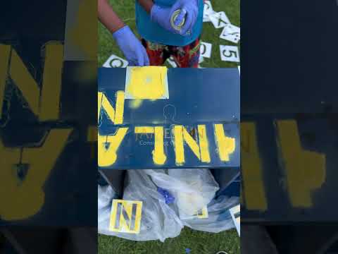 Spray Painting @ Weinland Park Elementary School 2023-2024 school year