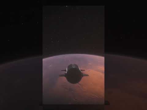 Колонизация Марса кораблями Starship #space #sciecne #наука #космос #futur #technology #технологии