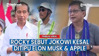 PEDAS! Rocky Gerung Sindir Tulisan Luhut Ancam AS soal Nikel di Majalah Foreign Policy