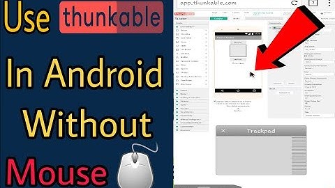 How to use thunkable in android in hindi | Without Mouse | Use Thunkable properly on android mobile|