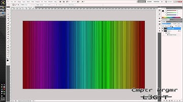 Tutorial - Photoshop CS5.1 - Spectrum Wallpaper - L3GiT
