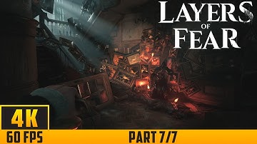 Layers of Fear - Walkthrough Game - Part 7/7 (4K 60FPS) No Commentary