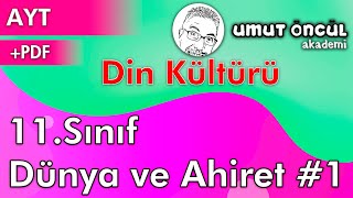 Din Kültürü Ve Ahlak Bilgisi 11Sınıf 1Ünite Dünya Ve Ahiret Pdf