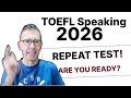 TOEFL Speaking Listen Repeat Full Test