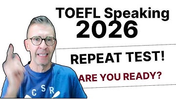 TOEFL Speaking: Listen & Repeat (Full Test)