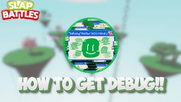 HOW TO GET THE NEW DEBUG GLOVE IN SLAP BATTLES | ROBLOX