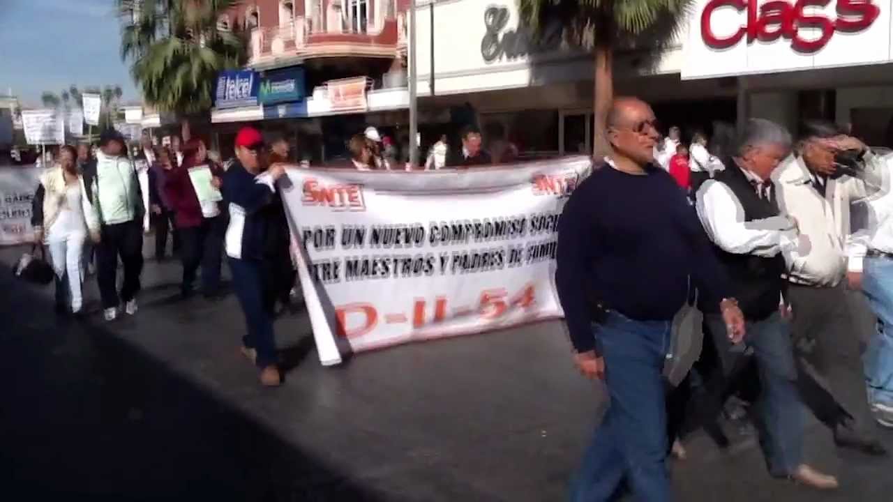 Marcha por la Defensa de la Educación Pública y sus Maestros