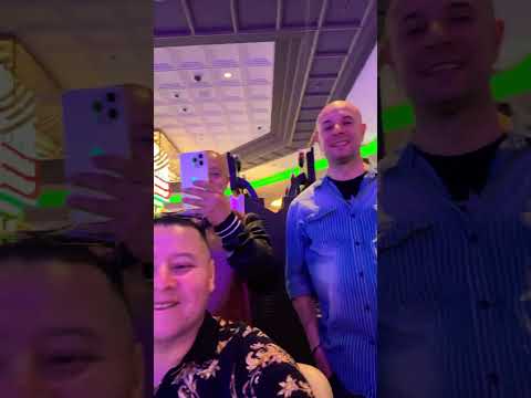 C or C Las Vegas LIVE - Freezing in Vegas. Plaza Hotel Casino and Fremont Street.