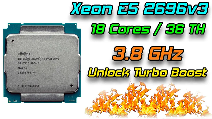 Xeon E5 2696v3 vs 2699v3：高性能CPU比較