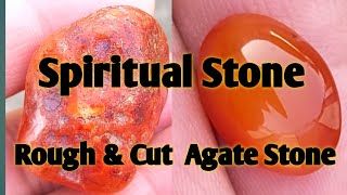 Agate Stone || Natural Agate || Rough & Cut Agate Stone