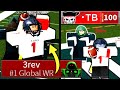 THROWING DIMES TO THE NEW #1 GLOBAL WR IN FOOTBALL FUSION 2!