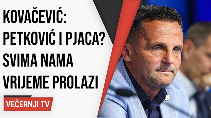 Kovačević: Petković i Pjaca? Svima nama vrijeme prolazi. Netko je morao preuzeti odgovornost
