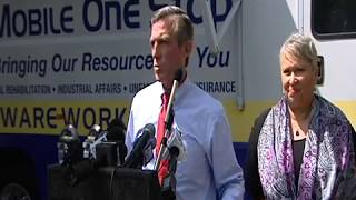 Mobile employment bus lands in Wilmington