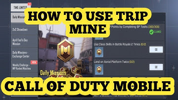 Use trip mines twice in mp match call of duty mobile
