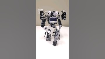 Quick Tutorial: Transformers Deseeus Army Drone combined with Kingdom Slammer