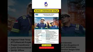 INFO LOWONGAN KERJA TERBARU PT SUCOFINDO (Persero). #shorts #lowongankerjaterbaru