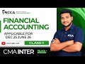 CMA INTER | FINANCIAL ACCOUNTING | CLASS-1 | BY VARMA SIR | DEC 25 JUNE 26
