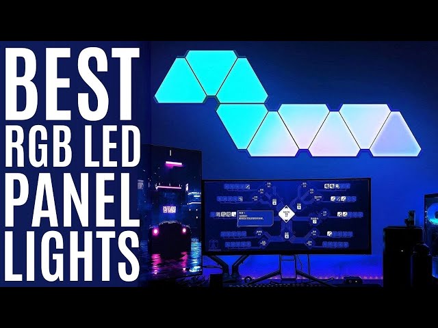 Top 10: Best RGB LED Wall Lights of 2021 / Hexagonal Wall Light / Triangle Light / LED Light - YouTube