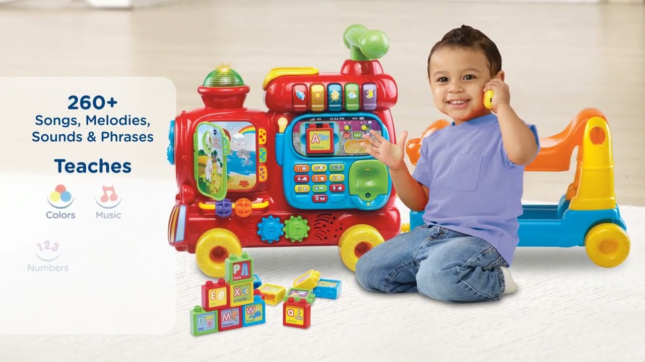 VTech Sit-to-Stand Alphabet Train Playtime Review 