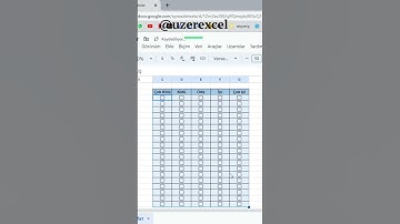 google sheets’te onay kutusu