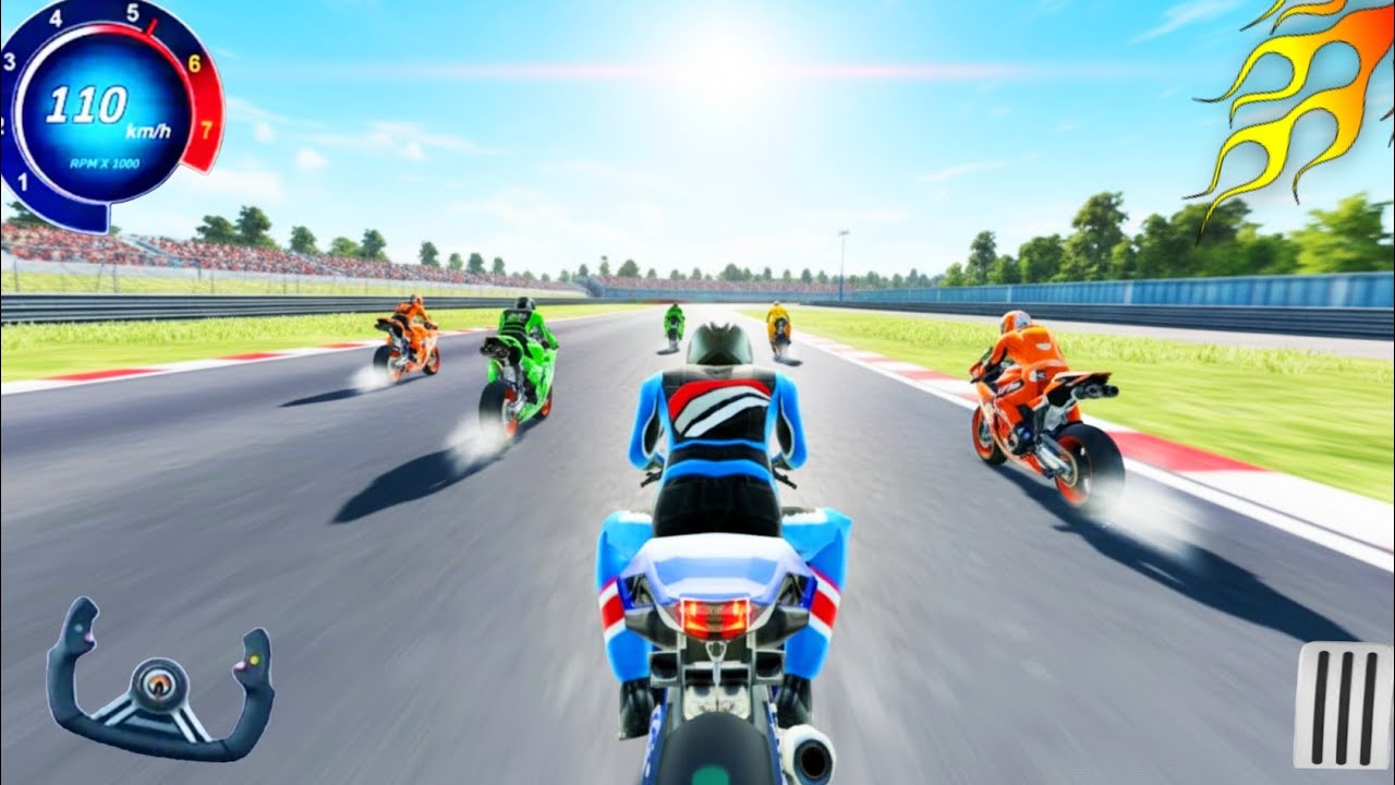 Extreme sports bike racing simulator 2025 / Crazy speed & drifting / android gameplay 