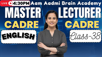 MASTER CADRE| ENGLISH| MASTER CADRE ENGLISH | punjab teacher elegibility test 2025