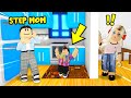 MEAN Step Mom TRAPPED Kids In Her Home! I Got Adopted To Expose Her! (Roblox Adopt Me Story)