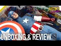 Captain America Avengers Marvel Comics Sideshow Collectibles Unboxing & Review