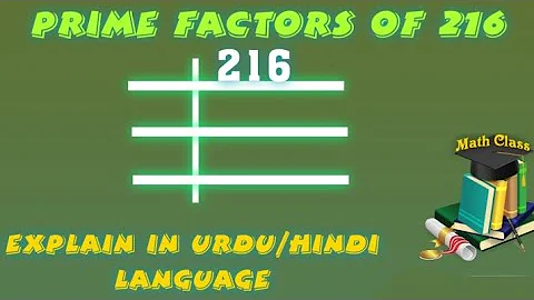 Prime Factors of 216 - Prime Factorization