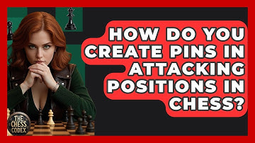 How Do You Create Pins In Attacking Positions In Chess? - The Chess Codex