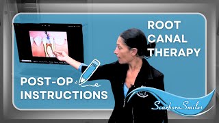 Post-Op Instructions for Root Canal Therapy