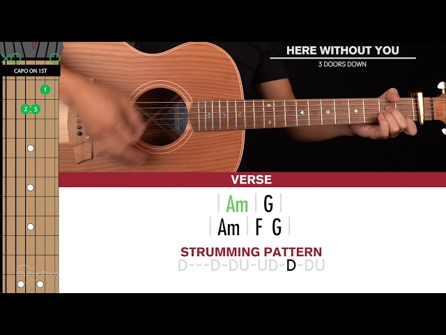 Here Without You Guitar Cover 3 Doors Down 🎸|Tabs + Chords| class=