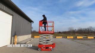 MEC Micro 19 Electric Slab Scissor Lift