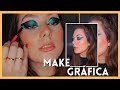 TUTORIAL DE MAKE GRÁFICA PARA O NATAL | Victoria Laraburu