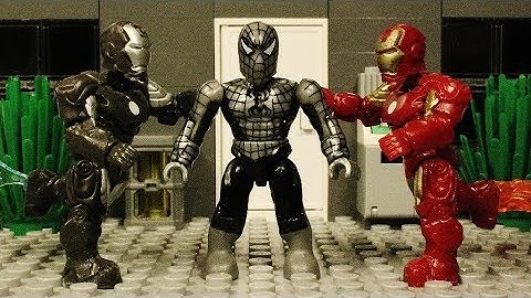 *MEGA BLOKS* Spiderman vs Iron Man 8