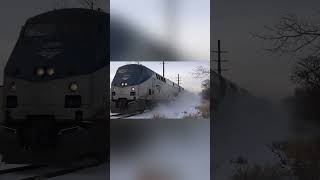 #shorts Late Amtrak Lakeshore Limited in Cleveland, Ohio