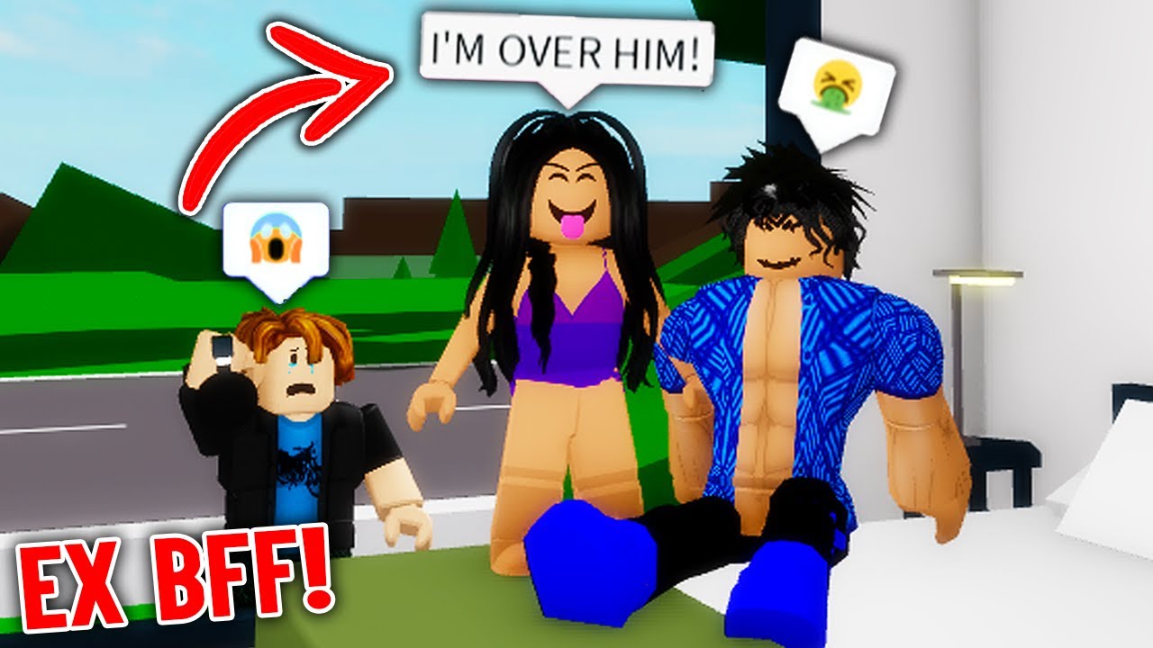 bacon boy hired me to spy on his oder slender best friend in ROBLOX  BROOKHAVEN RP! 