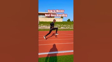 MASTER this drill to run faster - bent knee bounding