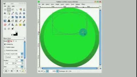 Gimp Tutorial: Glossy Button