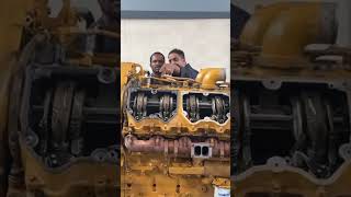 Test Run of Caterpillar C27 V12 Diesel Engine